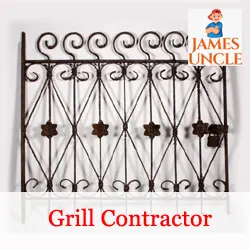 Grill Contractor Mr. Jikir Sk in Rampurhat